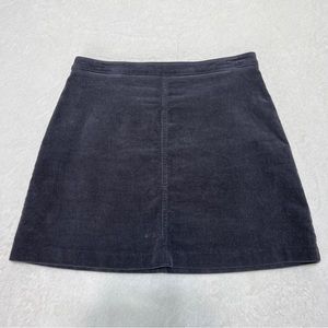 F21 Gray Corduroy Skirt G8
